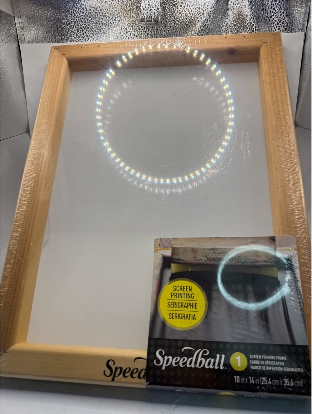 Speedball Screen Printing Frame 10” x 14” Wood Frame NEW Sealed Serigraphy
